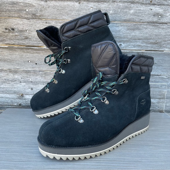 UGG AUSTRALIA Birch Lace-up Waterproof Winter Boots - Picture 2 of 10